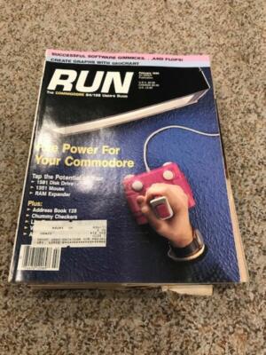 Run Magazine Commodore 64 128 Amiga User's Guide Feb 1989