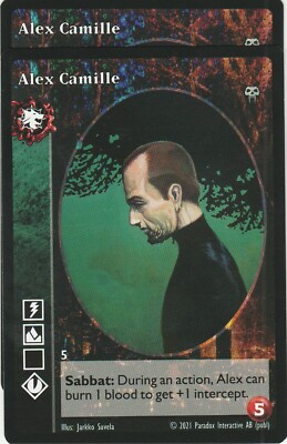 Alex Camille Gangrel antitribu x2 Black Chantry Kickstarter Danse Macabre VTES