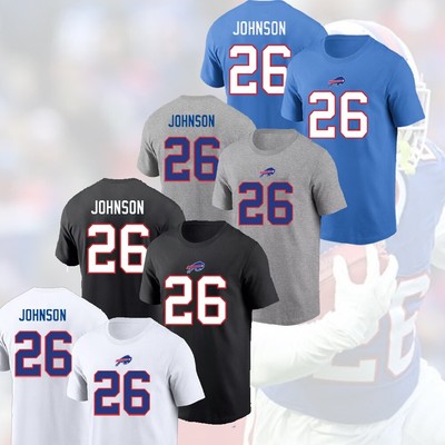 Ty Johnson #26 Buffalo Bills Player Name & Number Gift For Fans