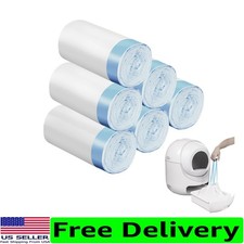 Extra Large 26" x 11.81" Cat Litter Box Liners - 120 Strong Drawstring Bags