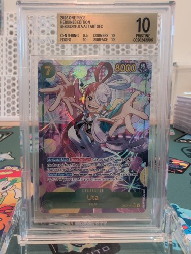 Uta (Alternate Art) graded BGS 10 for sale on eBay
