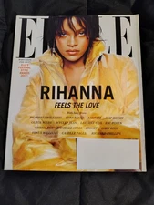 Elle Magazine October 2017 Gorgeous Rihanna Feels The Love + Personal Stye Award