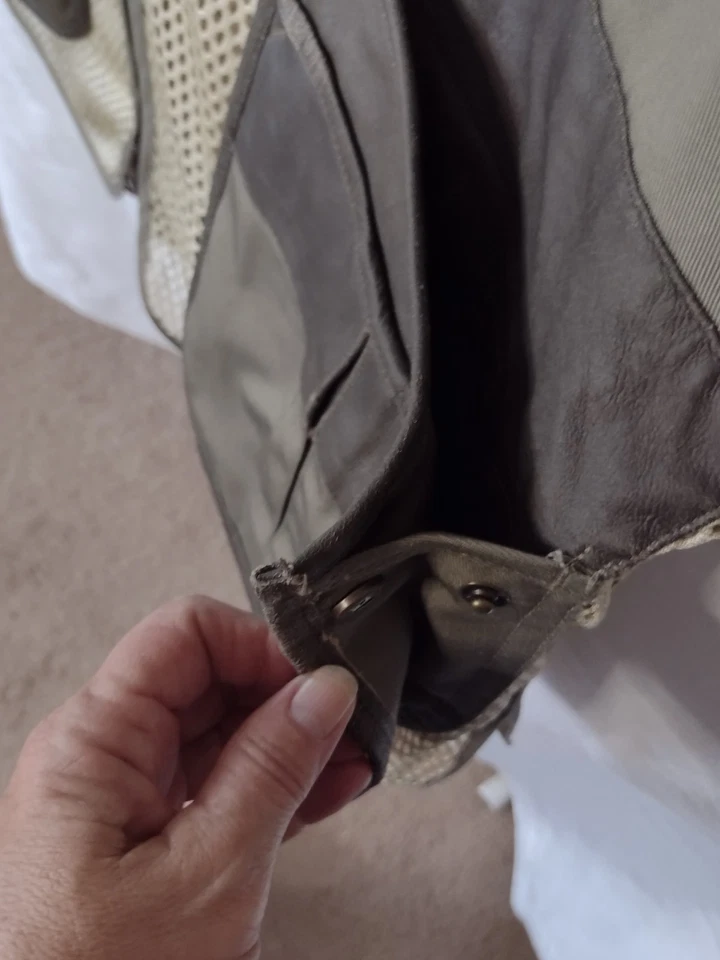 Colete de Tiro Lebre Selvagem com Almofada de Recuo Comedor de Choque, Extra Grande, Colete Sálvia Cáqui - Imagem 2 de 4