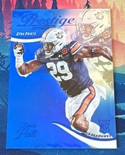 2023 Panini Prestige - Rookies Derick Hall #327 Xtra Points Premium Blue /299...