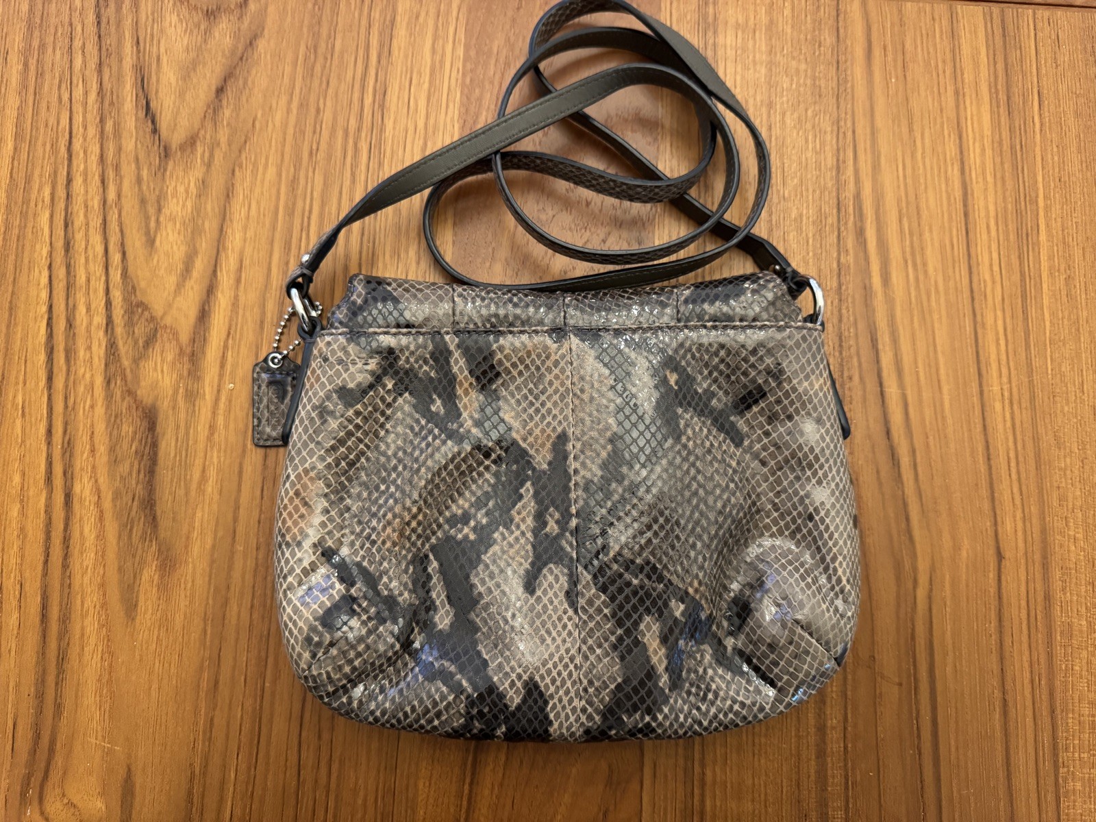 Coach Soho Snake Python Pattern Leather Crossbody… - image 6