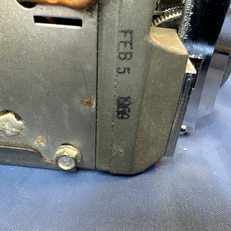 1968 1969 Mopar B-body Factory AM/FM Thumb Wheel Radio~Working~Tuner ...