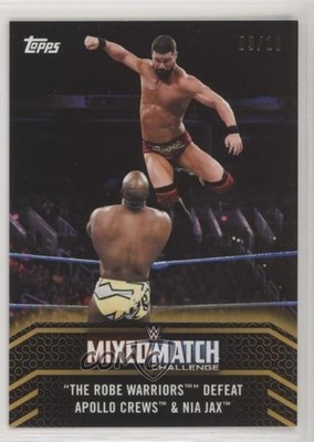2018 WWE Women's Division Mixed Match Gold 9/10 Charlotte Flair Bobby Roode 11pj