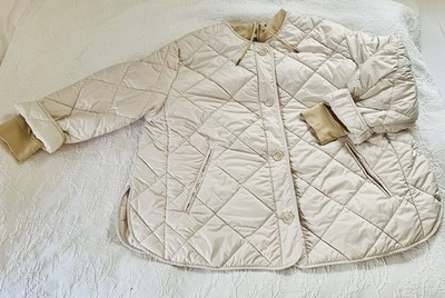 2 in 1 H&M Damen Steppjacke Creme Gr. XXL   mit   Only Sweatjacke XL beige