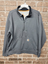 Carhartt Force Extreme Mock Neck Half Zip Sweatshirt, Men's Large