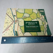 Journeys of Frodo: An Atlas of J.R.R. Tolkien`s LOTR 1981, 1st Ballentine Ed. PB