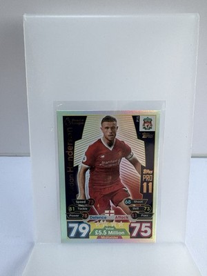 Topps Match Attax 2017/18 Pro 11 Jordan Henderson P15 Liverpool
