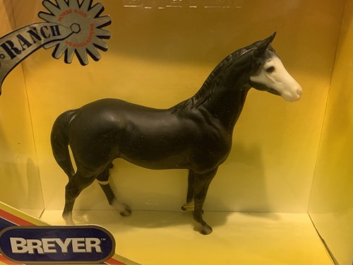 Breyer 290 1997 Black Silk Classic Breyer Horse B Ranch Series #290