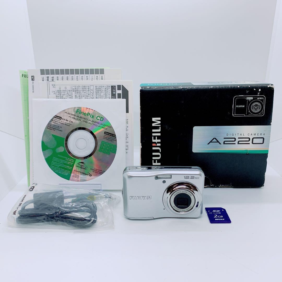 FUJIFILM フジフィルム FinePix A220 デジカメ MK232 Fujifilm