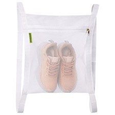 Sneaker Wash Dry Net Bag for Dryer,15.7x13.8 Inch Large 1pcs, white2