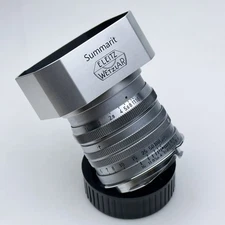 Metal Cnc Aluminium alloy Lens Hood with Cap for Leica Summarit 50/1.5 Lens Hood