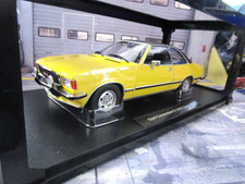 Opel Commodore B GS/E Coupe giallo 1975 Touring Modelcars nuovo apribile! 1:18
