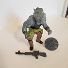 Vintage 1988 Teenage Mutant Ninja Turtles TMNT Rocksteady Near Complete