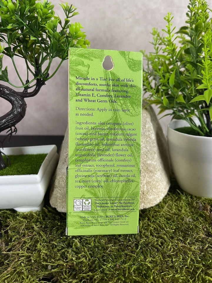 Burt's Bees Res-Q Ointment 0.60 oz 15 grams Each Tin Outdoor - Image 2 of 2