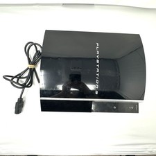 Sony PS3 80GB Console Black With Power Cord No Controller
