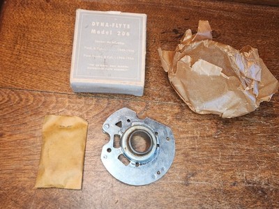 NOS DYNA-FLYTE Model 206 Ball bearing Distributor Plate 1948-56 Ford 6cyl.