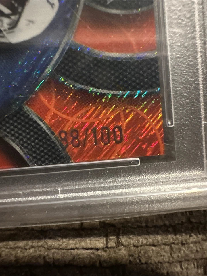 2022 W/c Automania Matt Corral Au-crc-orange Sparkles 88/100 Psa Gem Mint 10 - Image 2 of 3