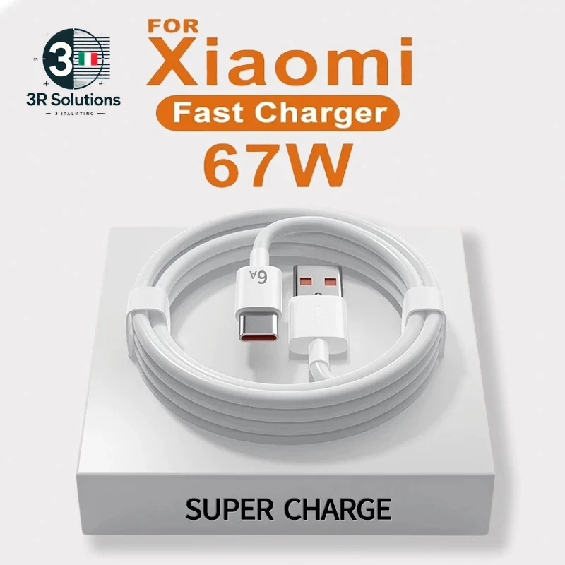 Per Xiaomi Originale 67W USB Super Veloce Adattatore Di Alimentazione Del Carica - Imagen 2 de 4