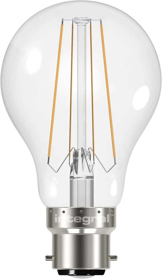 Integral LED Non-Dimmable Clear Filament Wide Beam Angle GLS Classic Globe Bulb - Image 2 of 2