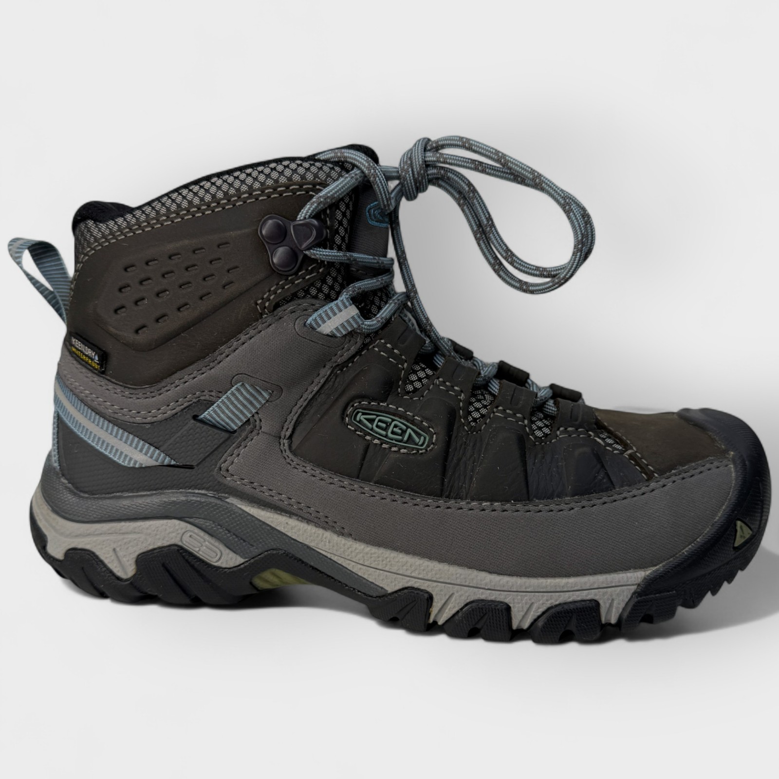 Keen Targhee III Mid WP scarpone da trekking donna magnete blu atlantico taglia 7