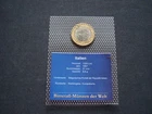 Excellent Italy Bi-Metal Coin in Blister Pack! Original Box! KMS! RARE! RARE! bimetal coins d