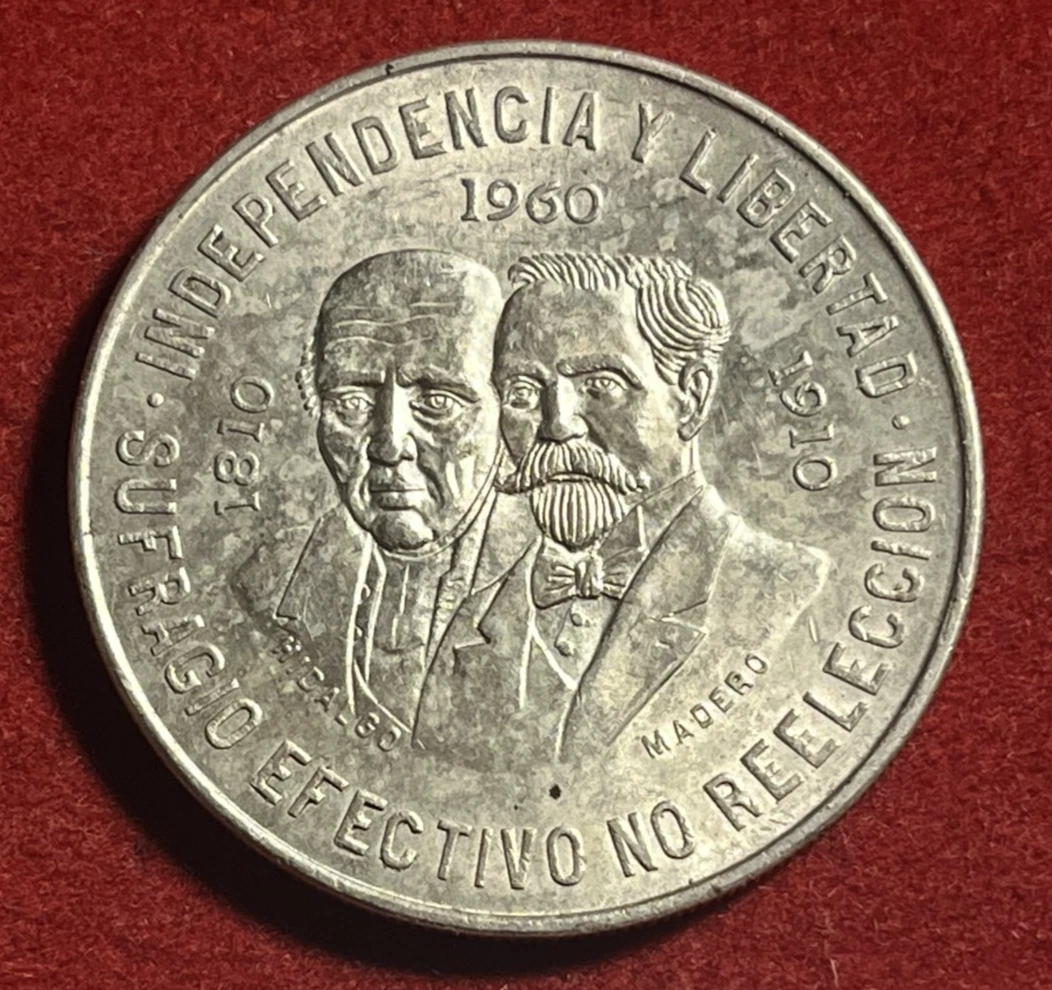 10 Pesos 1960 Silver Mexican Coins (1905-Now) for sale | eBay