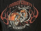 Orange County Choppers Mens Black Longsleeve Shirt Size XL Flames