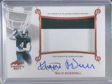 2017 Leaf Trinity Signatures Bronze Spectrum Malik McDowell Patch Auto 0h1