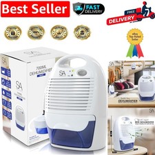 700ml Portable Dehumidifier & Air Purifier - Silent, Automatic Comfort Solution
