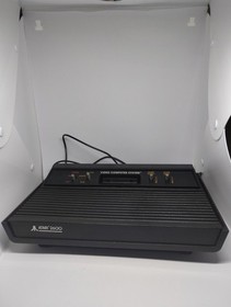 Atari 2600 Darth Vader Black Edition Console CX2600A & Controller All Tested!