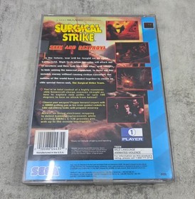 Surgical Strike (Sega CD, 1995) Complete CIB w/ Manual NTSC-U/C Tested Reg Card