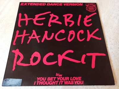 Herbie Hancock - Rockit (Extended Dance Version), Maxi-Single 12'', EU, 1983