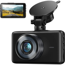 Dash Cam 1440P, Night Vision, 3" Screen, 170  Wide Angle, G-Sensor  Loop Record