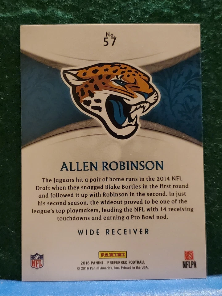 2016 Panini Crown Royale Pink #57 Allen Robinson 75/199 Jaguars - Image 2 of 2