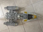VTG 1999 Hasbro Star Wars Y-Wing Fighter Ship Vehicle Base Part Incomplete