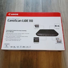 Canon CanoScan LiDE 100 2400 dpi Flatbed Color Image Scanner System 2923B002