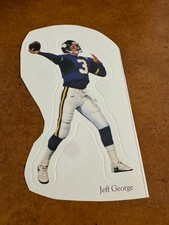 1999 Powerful Passers NFL Football Quarterback Jeff George Minnesota Vikings