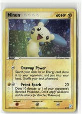 Pokemon Minun 6/12 Lightning EX Trainer Set 2: Plusle & Minun Common