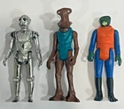 Vintage Star Wars Figures Death star Droid, Hammerhead, Walrus Lot Of 3 70s 80s