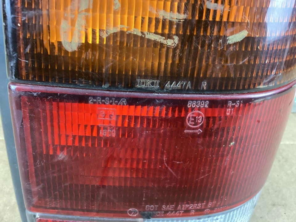 1989-1995 Subaru Justy Rear Right Passenger Side Tail Light Assembly OEM - Image 2 of 4