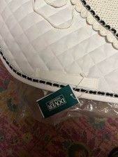 White Dressage Pad with Eat Bonnet Brand New ...