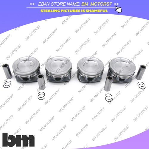 MAHLE Pistons Rings Set Φ83+0.5mm For Mercedes-Benz C250 W205 C300 2.0T M274.920 - Picture 2 of 5