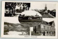 13509324 - 5464 Buchholz Gasthaus zur Post Kirche St. Paulus  Baggersee Neuwied