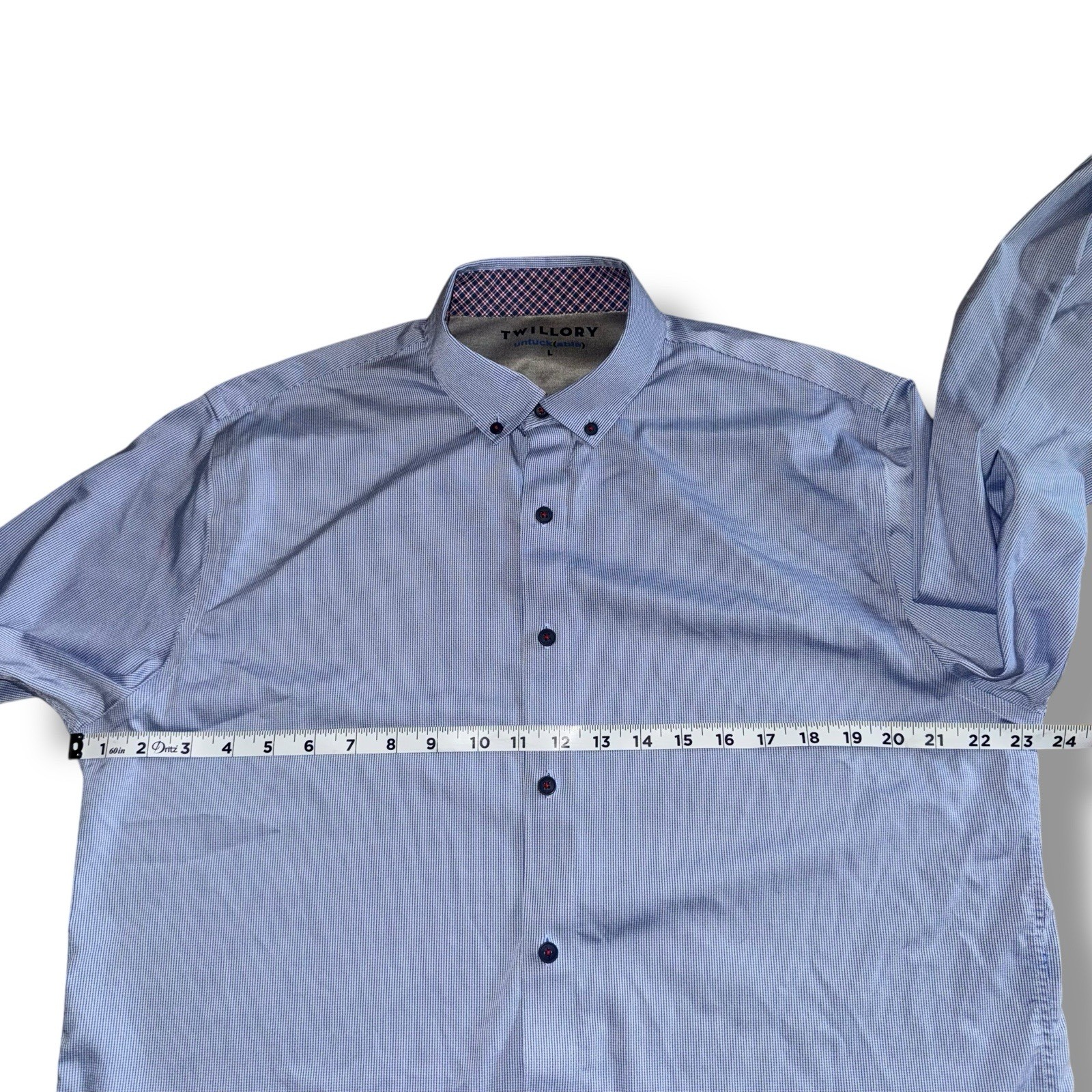 Twillory Untuckable Performance Button Down Shirt… - image 9