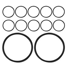 12 Pcs Microphone Shock Mount Klemmen Anti-vibration Rubber Ring