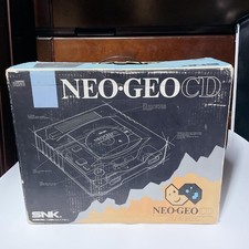 SNK Neo Geo CD Console Set CD-T01 Fonctionnement Testé avec Boîte